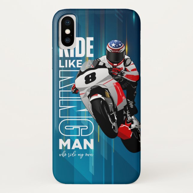 Coques Case-Mate iPhone Chevauchez comme un roi (Dos)