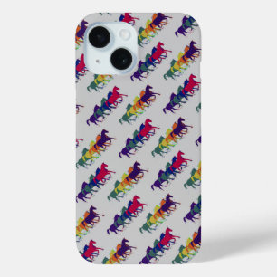 Coque Pour iPhone 15 chevaux