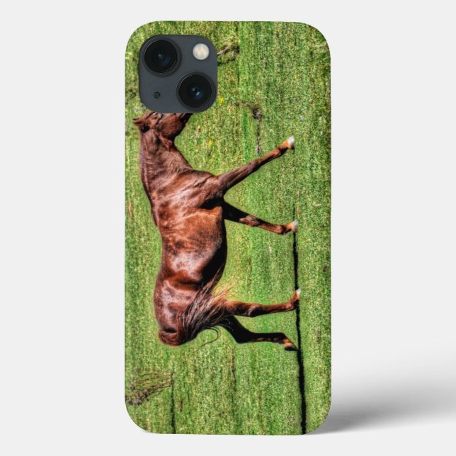 Coques Case-Mate iPhone Chevaux - American Western Theme (Verso)