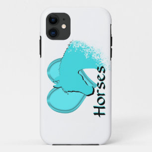 Etui iPhone Case-Mate Chevaux cardiaques III (aqua)