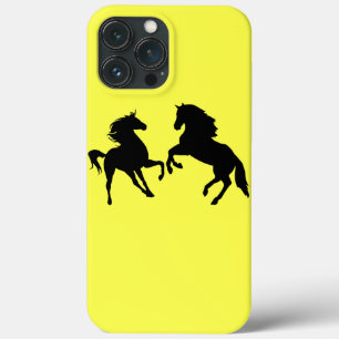 Case-Mate iPhone Case Chevaux Couple Choisir les couleurs - Jaune