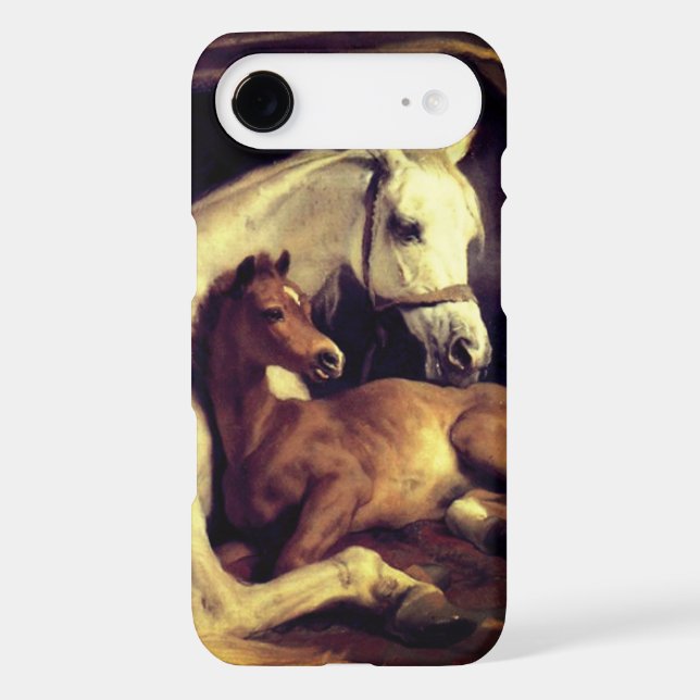 Coques Case-Mate iPhone Chevaux d'atterrisseur (Verso)