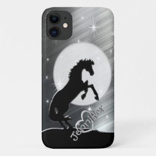 Case-Mate iPhone Case Chevaux de coeur V (lignes argent)