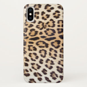 Coque iPhone X Cheveux de léopard