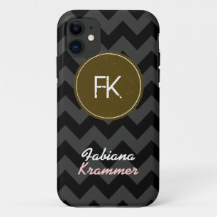 Etui iPhone Case-Mate chevron custoname and initiateur