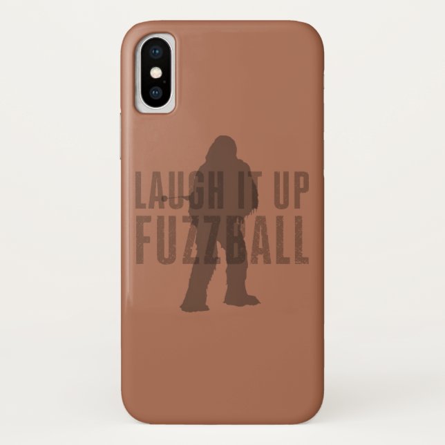 Coques Case-Mate iPhone Chewbacca - Rire Le Fuzzball (Dos)