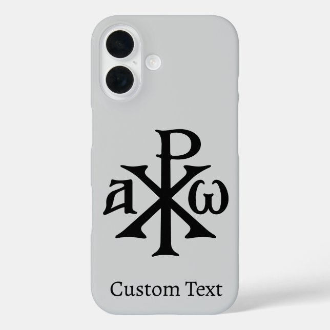 Coques Case-Mate iPhone Chi Rho Christogram (Verso)