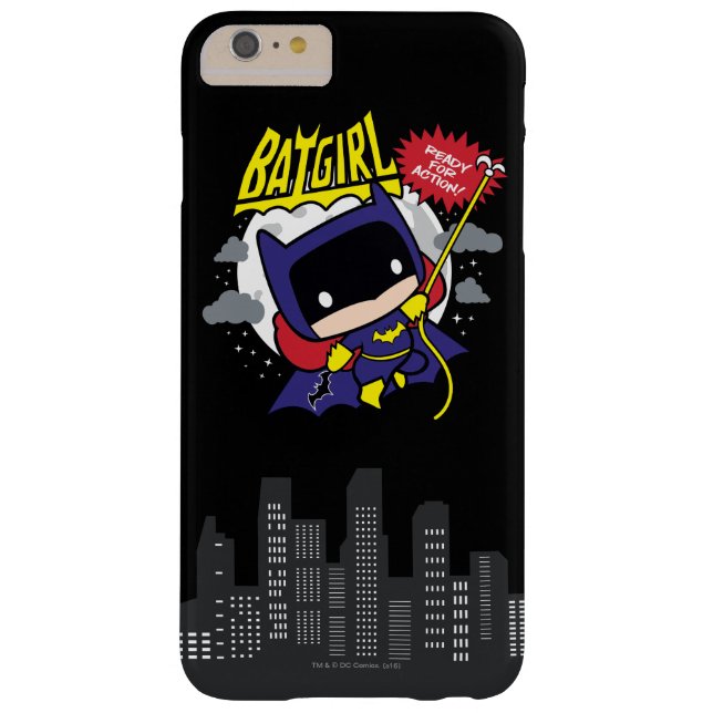 Coques Case-Mate iPhone Chibi Batgirl Prêt Pour L'Action (Dos)