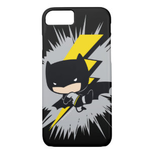 Coque iPhone 7 Chibi Batman Lightning Kick