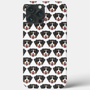 Case-Mate iPhone Case Chibi Bernese patern - dessin animé style chien