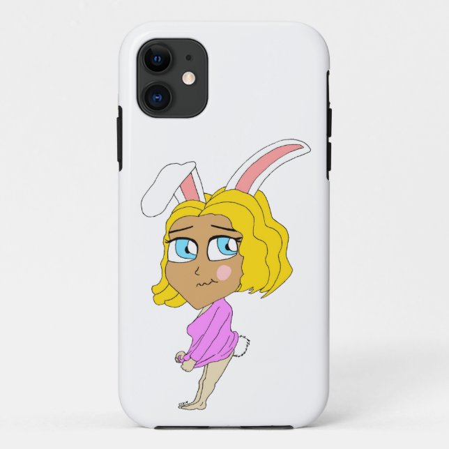 Coques Case-Mate iPhone chibi bunnygirl (Dos)