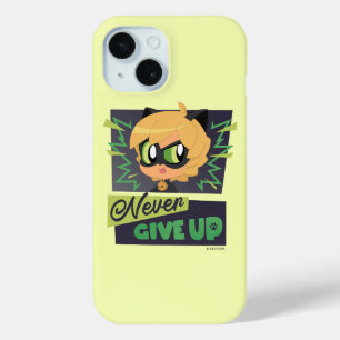 Coque Pour iPhone 15 Chibi Cat Noir n'abandonne jamais