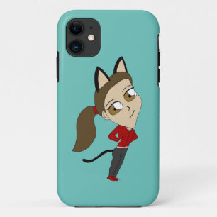 Case-Mate iPhone Case chibi catgirl