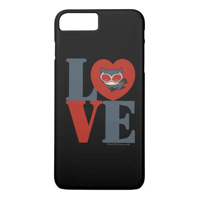 Coques Case-Mate iPhone Chibi Catwoman LOVE (Dos)
