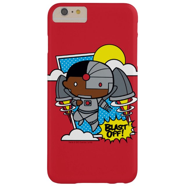 Coques Case-Mate iPhone Chibi Cyborg S'Est Éteint ! (Dos)