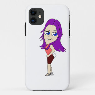 Case-Mate iPhone Case chibi fille avec une queue de lapin
