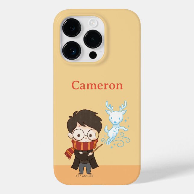 Coques Case-Mate iPhone Chibi HARRY POTTER™ Patronus (Verso)