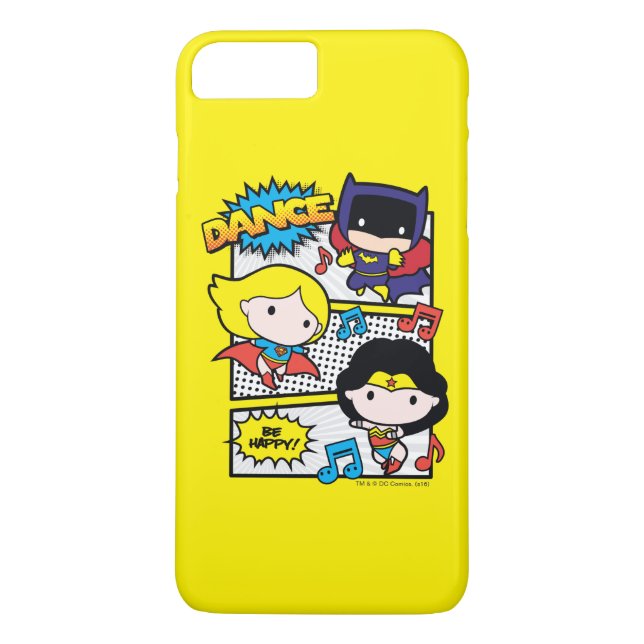 Coques Case-Mate iPhone Chibi Héros Danse (Dos)