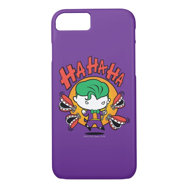 Coques Case-Mate iPhone Chibi Joker Avec Dents De Jouet (Dos)