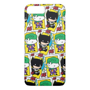 Coques Pour iPhone Chibi Joker et Batman Motif de cartes de jeu