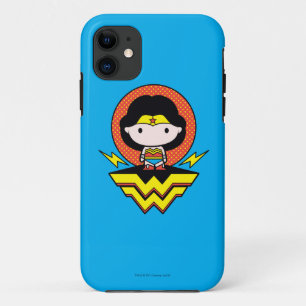 Case-Mate iPhone Case Chibi Wonder Woman avec Pois et logo