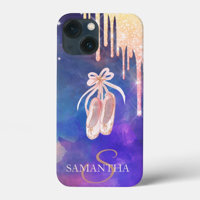 Coques Case-Mate iPhone Chic Ballet Chaussures Parties scintillant (Verso)