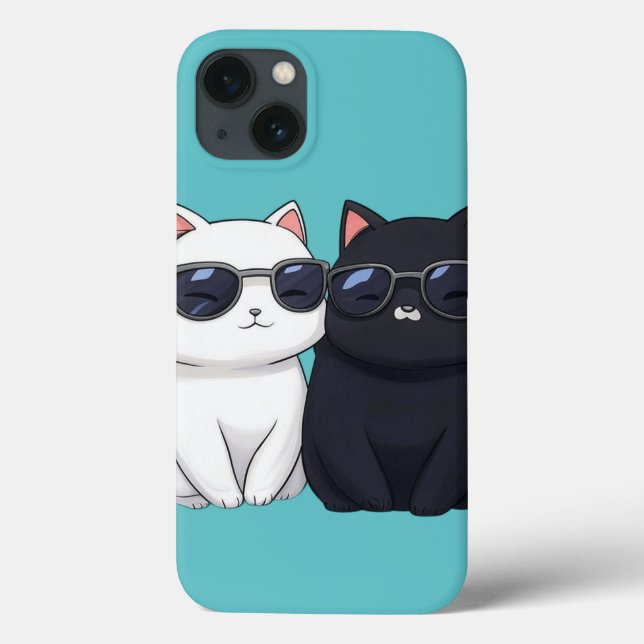 Coques Case-Mate iPhone Chic Cat Duo (Verso)