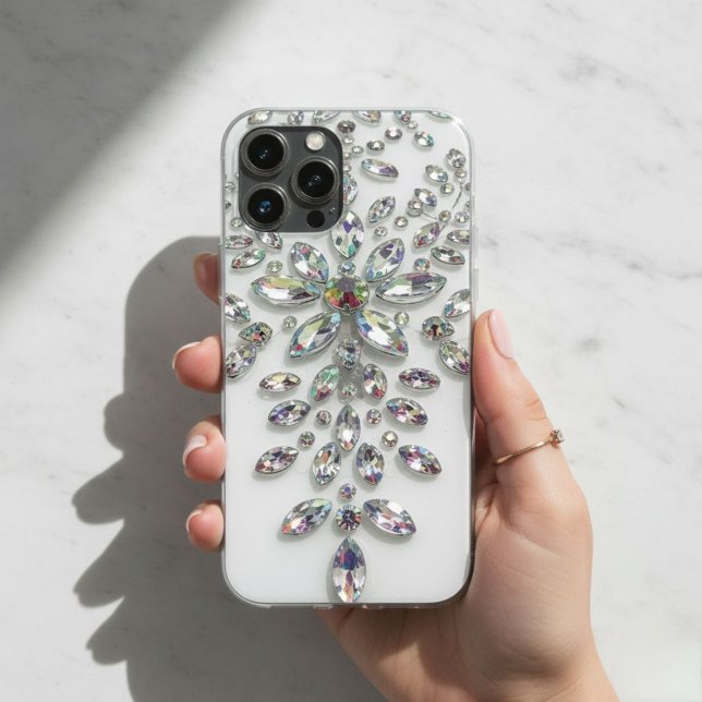 Coques Case-Mate iPhone  Chic Cell Phone Case with Modern Glitter Effect  (Créateur téléchargé)