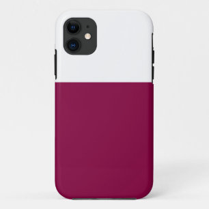 Case-Mate iPhone Case Chic Elegant Cranberry Profond Rouge Blanc Couleur