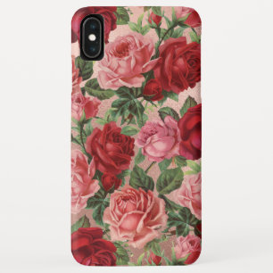 Case-Mate iPhone Case Chic Elegant Vintage Rose Rouge Roses Nom Floral