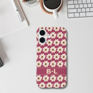 Coque Pour iPhone 16 Chic Floral