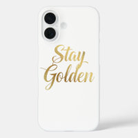 Chic Gold Script Motivation Message