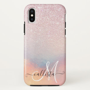 Case-Mate iPhone Case Chic Parties scintillant rose Iridescente Dégradé 