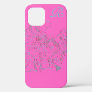Case-Mate iPhone Case Chic rose Bee Monogram Coque-coque iphone