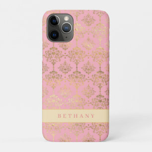 Case-Mate iPhone Case Chic Rose Gold Damask