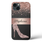 Chic Rose Gold Parties scintillant Diamond High He