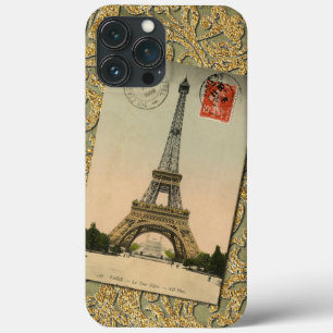Etui iPhone Case-Mate Chic Vintage Paris Tour Eiffel France