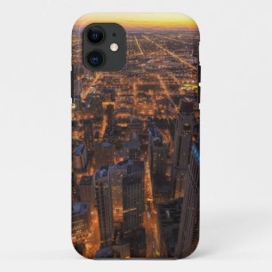 Case-Mate iPhone Case Chicago du centre au coucher du soleil