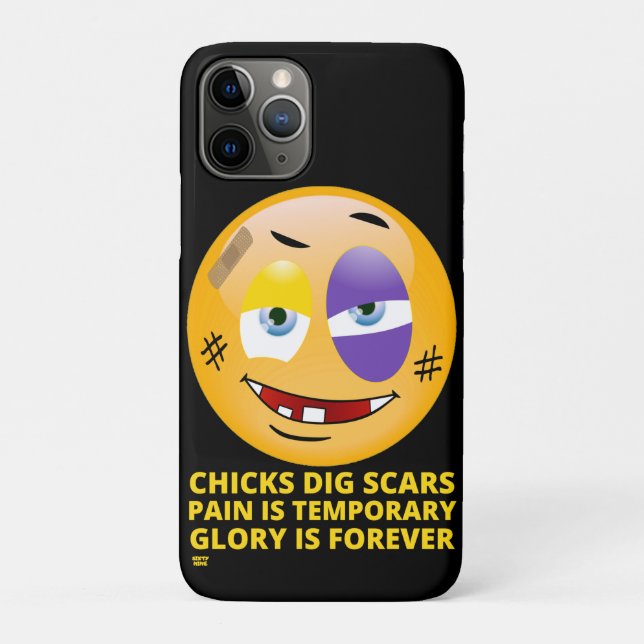Coques Case-Mate iPhone "CHICICS DIG SCARS" drôle émoticônes (Dos)