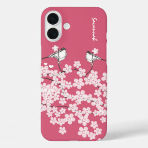 iPhone 16 Plus Case Chick a dee inséparable Direction des fleurs de ce