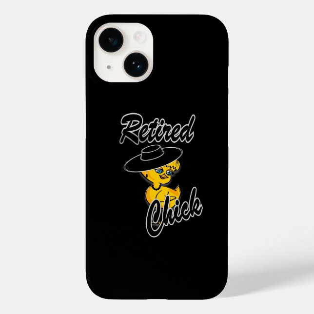 Coques Case-Mate iPhone Chick à la retraite #4 (Verso)