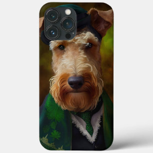 Case-Mate iPhone Case chien airedale à la St. Patrick's Day