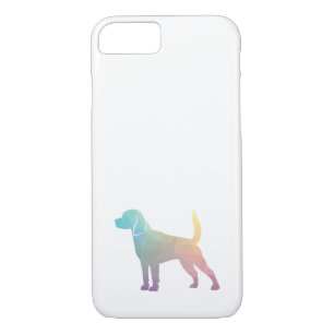 Case-Mate iPhone Case Chien beagle race Geo Silhouette Pastel