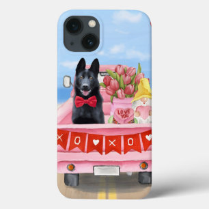 Case-Mate iPhone Case Chien berger allemand Saint Valentin Coeurs de cam