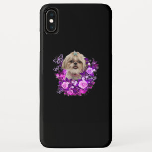 Case-Mate iPhone Case Chien Chien Chien Violet Rose Fleur Flore Idée ca