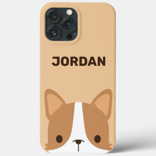 Case-Mate iPhone Case Chien Corgi mignon avec nom personnalisé