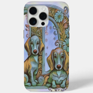 Coque iPhone 15 Pro Max Chien D Alphabet