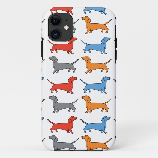 Coques Case-Mate iPhone Chien Dachshund (Dos)