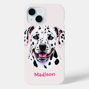 Coque Pour iPhone 15 Chien dalmate