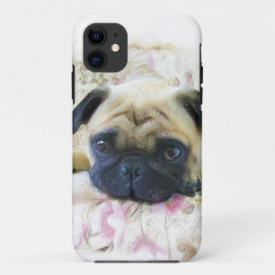 Coque iPhone 11 Chien de carlin